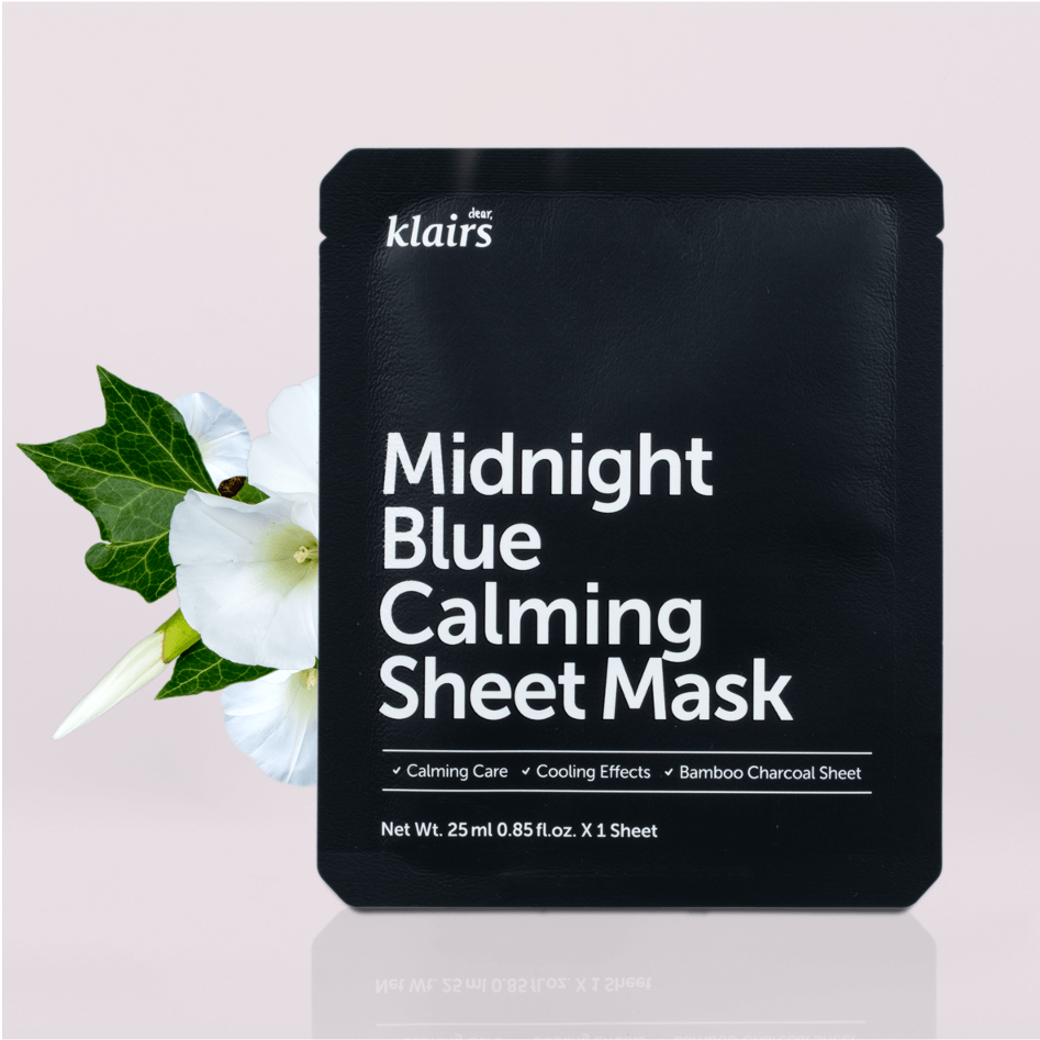Sheet Masks - KLAIRS Midnight Blue Calming Sheet Mask
