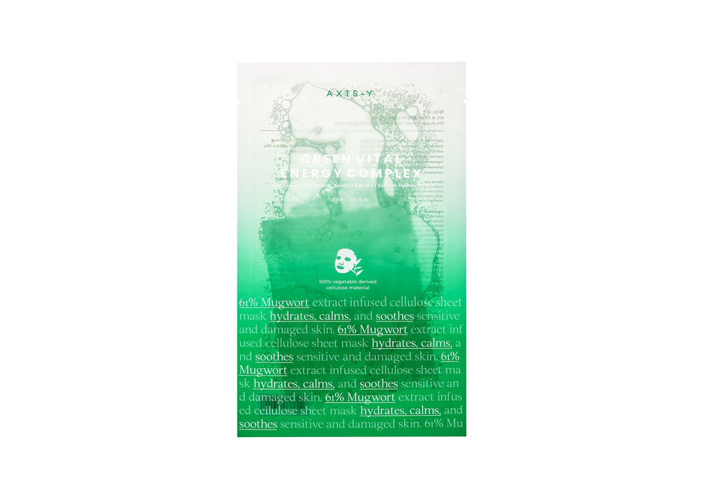 Sheet Masks - AXIS-Y Green Vital Energy Complex