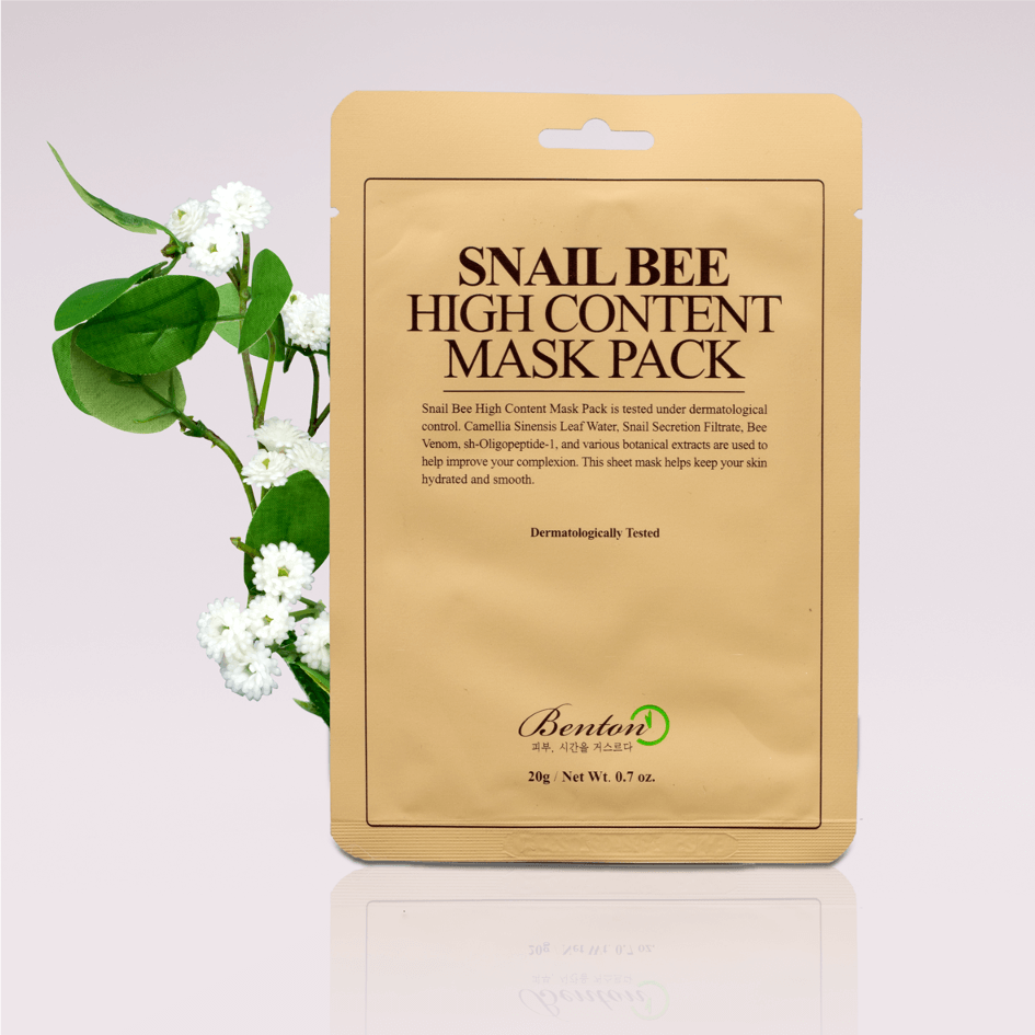 Sheet Masks - BENTON Snail Bee High Content Mask
