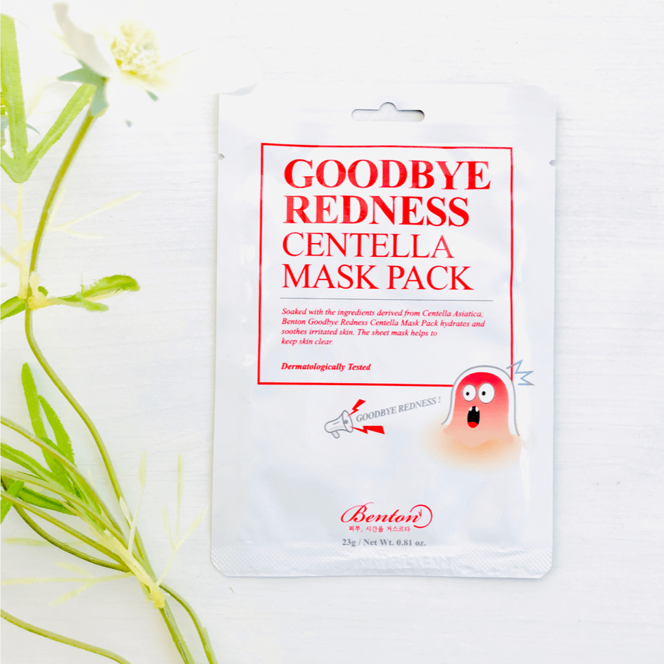 BENTON Goodbye Redness – & Seoul Pack Centella Mask Beauty