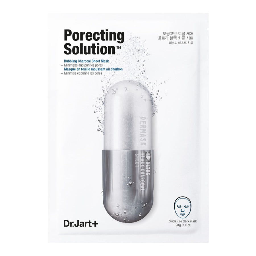 Sheet Masks - DR.JART+ Dermask Ultra Jet Porecting Solution Bubbling Charcoal Sheet Mask