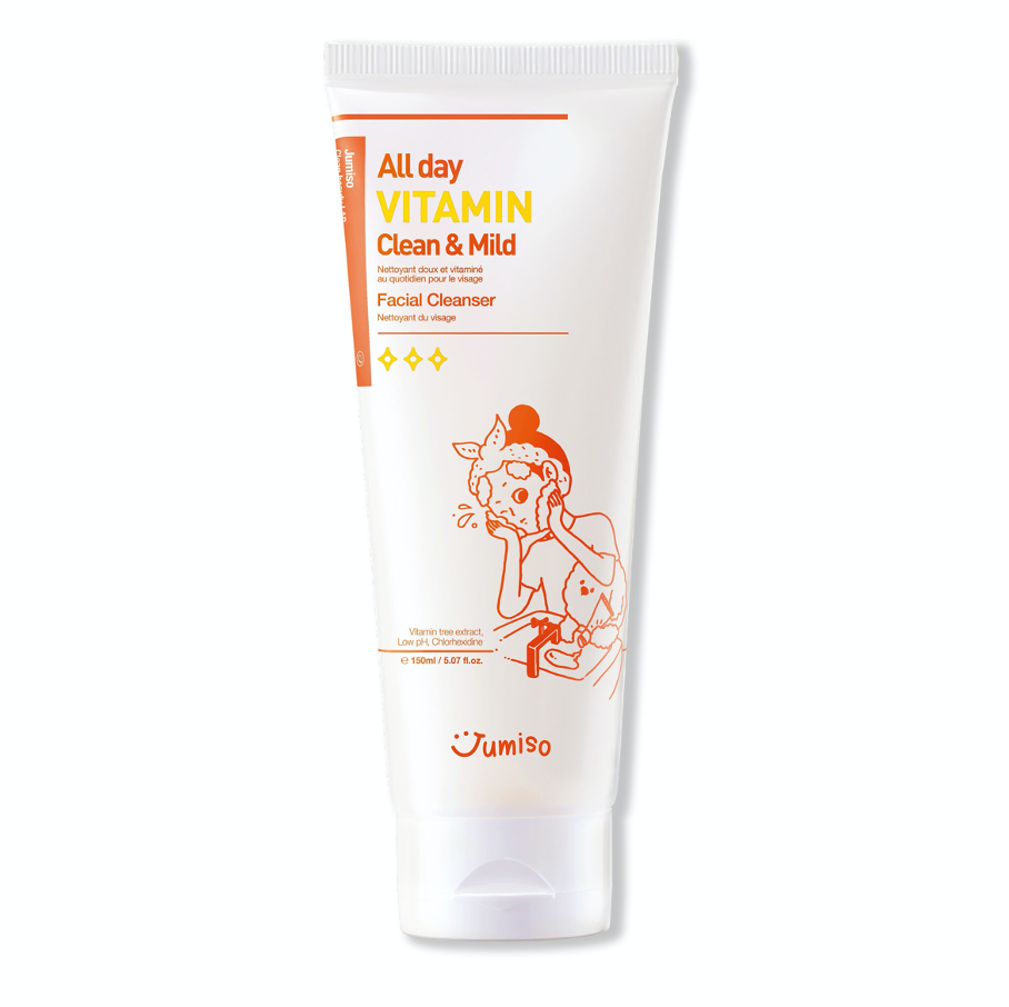 Cleansers - JUMISO All Day Vitamin Clean & Mild Facial Cleanser